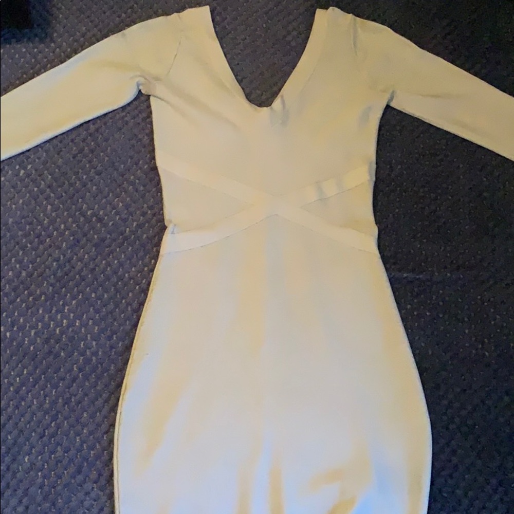 White Bebe dress